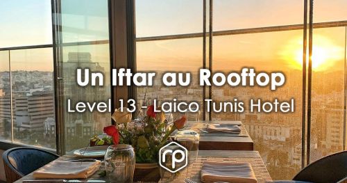 An Iftar at Rooftop level 13
