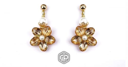 FLORIA earrings by Habiba Jewelery