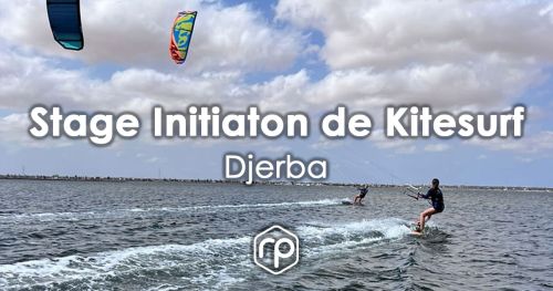 Initiation course of KiteSurf in Djerba - Kite Aventure