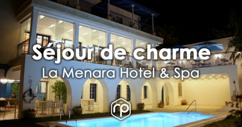 Stay in Sidi Bou Said in a charming hotel "La Menara"