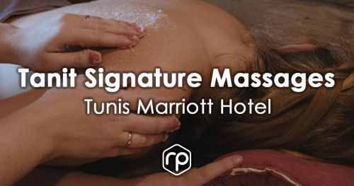 مساج التانيت المميز في سبا فندق ماريوت تونس