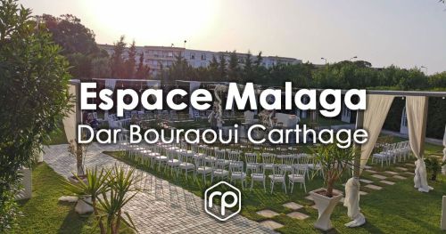 Mariage en Tunisie à l’Espace Malaga - Dar Bouraoui Carthage