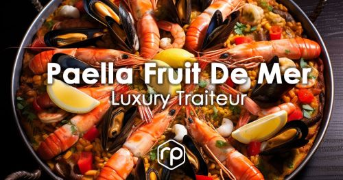 Seafood Paella - Luxury Catering