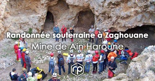 Underground hike in the Ain Haroune mine in Zaghouan