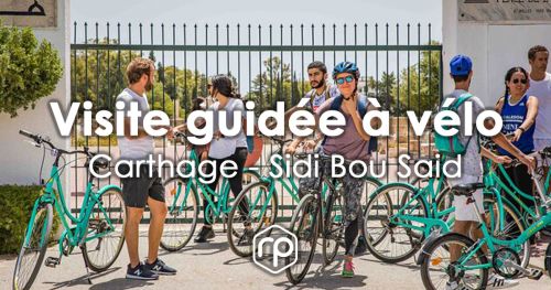 Visite à vélo de Carthage - Sidi Bou Said