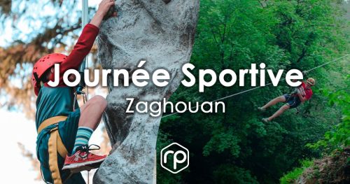 Sports day: Climbing, Ziplining, Underground hiking in Zaghouan