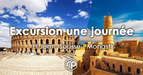 Day trip to El Jem Sousse and Monastir