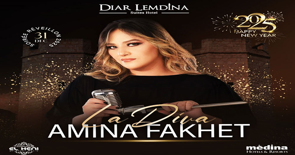 New Year's Eve 2025 and Gala Dinner at Diar Lemdina Hammamet