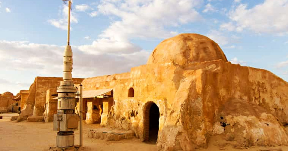 lieux de tournage du film Star Wars