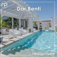 Le beau temps et le soleil sont au rendez-vous ! @dar_benti un cadre idyllique afin de vous détendre et bronzer au bord de la piscine.
#monastir #visittunisia
