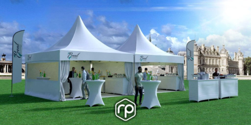 Rental of Tents, Shelters and Parasols for your events in Tunisia